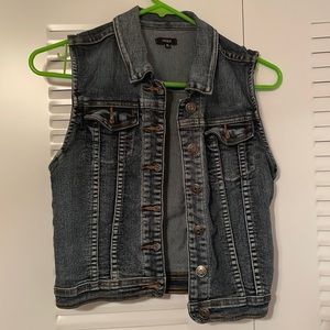 Denim Jean Crop Jacket